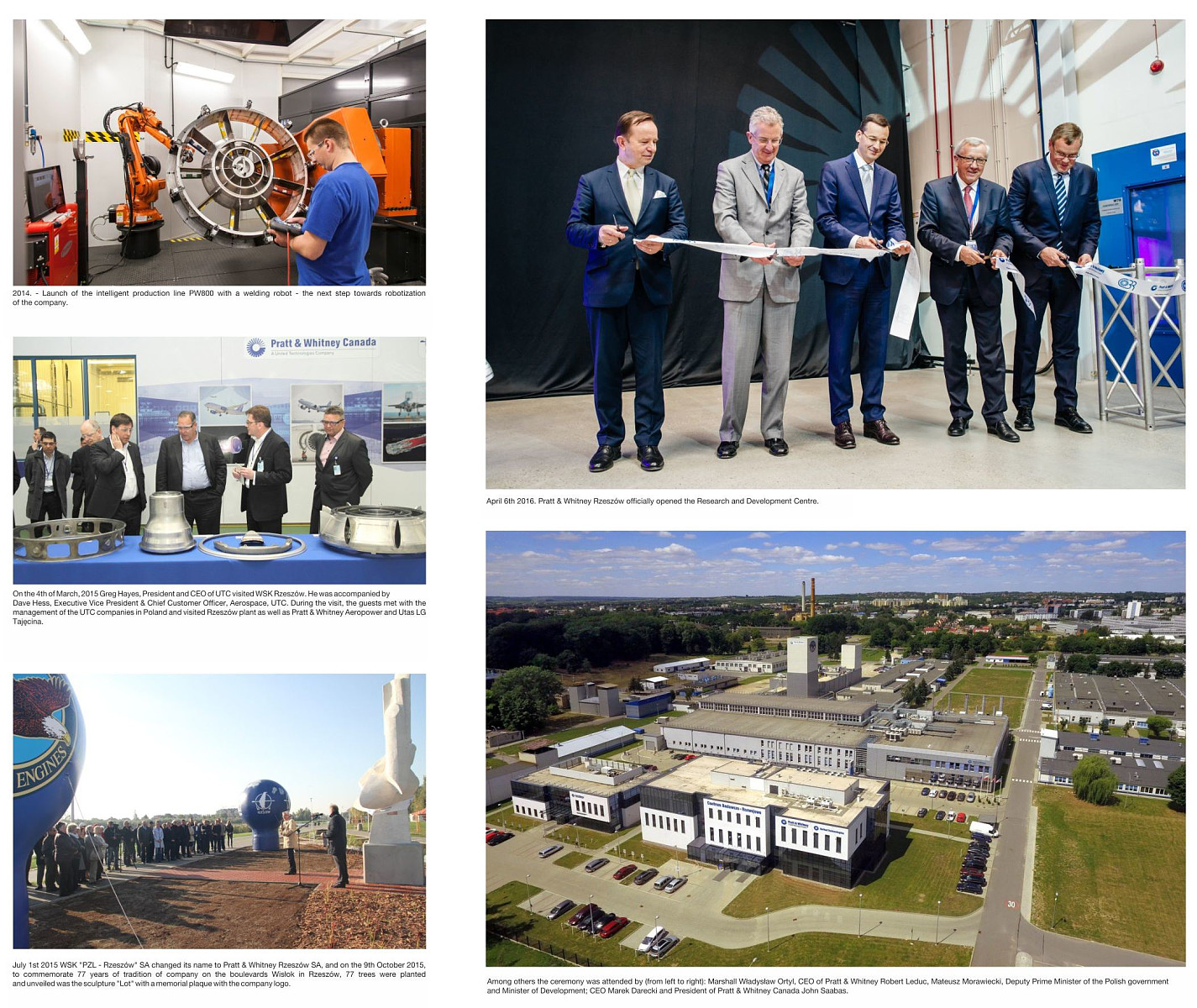 Pratt & Whitney opening