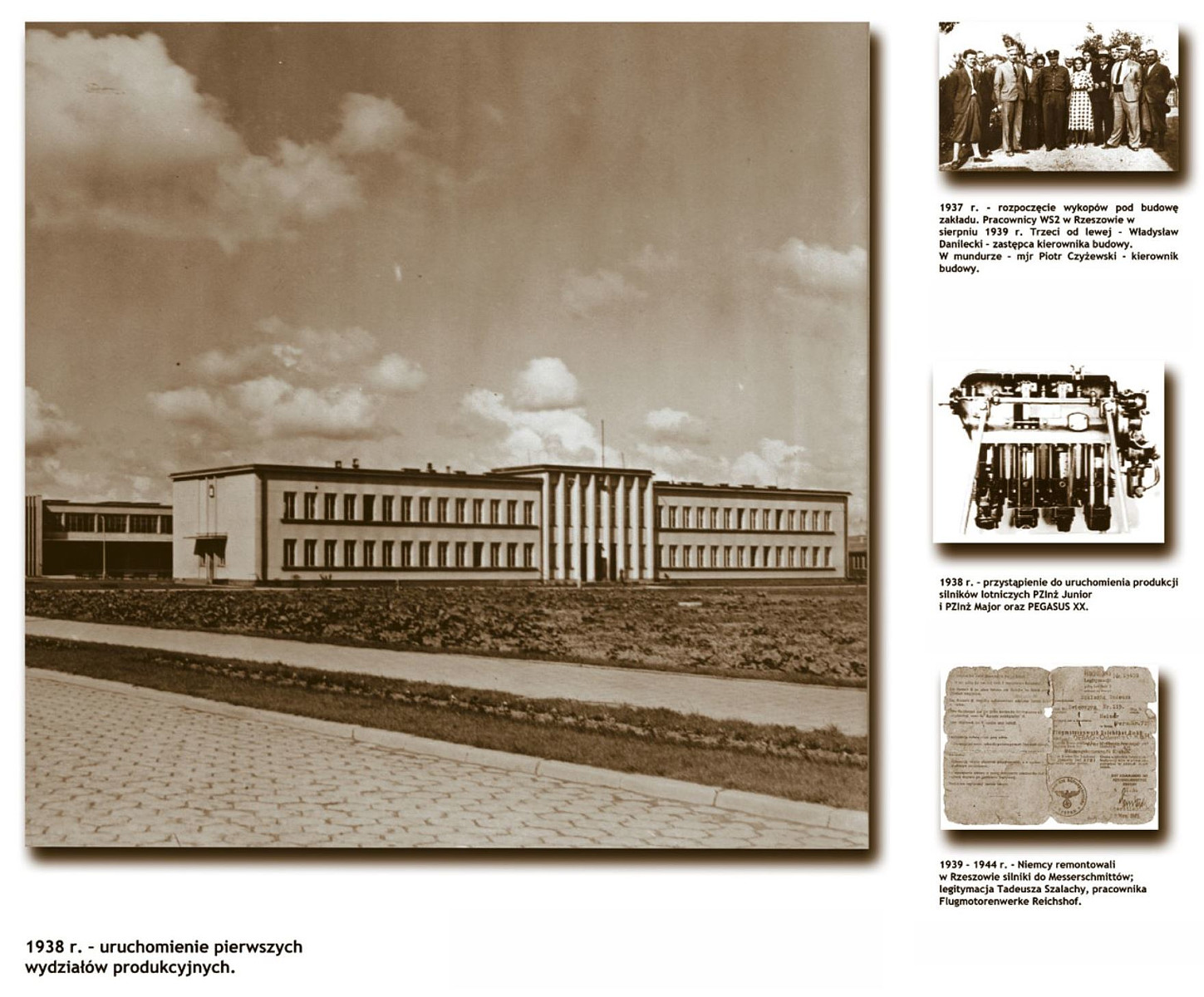 Uruchomienie pierwszych wydziałów produkcyjnych