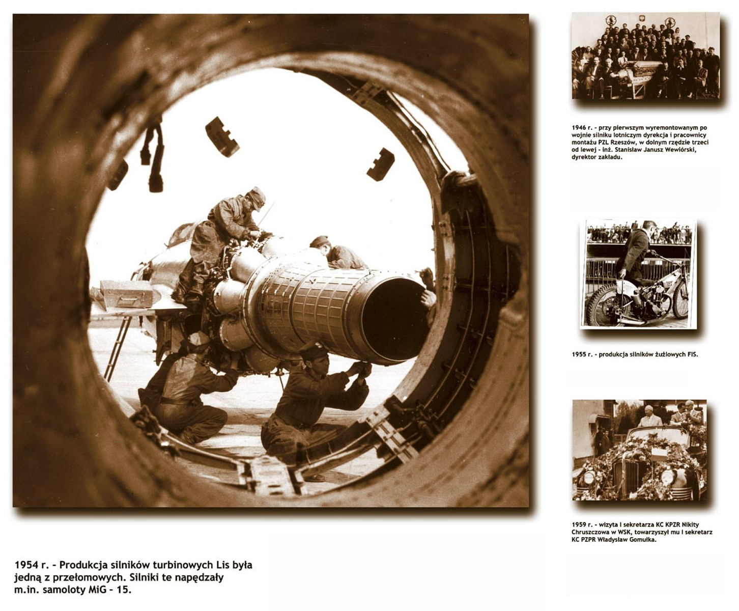 Produkcja silników turbinowych